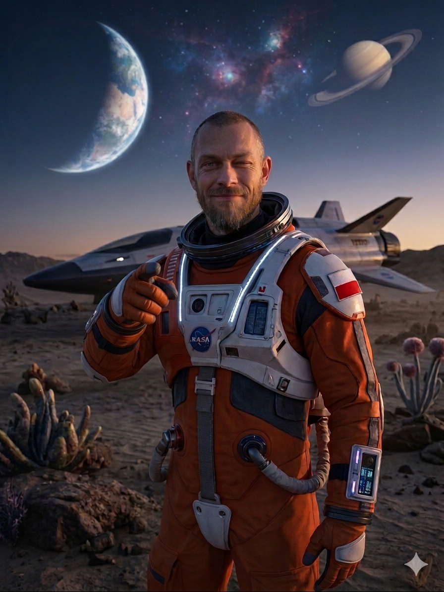 Marcin Bilecki astronauta